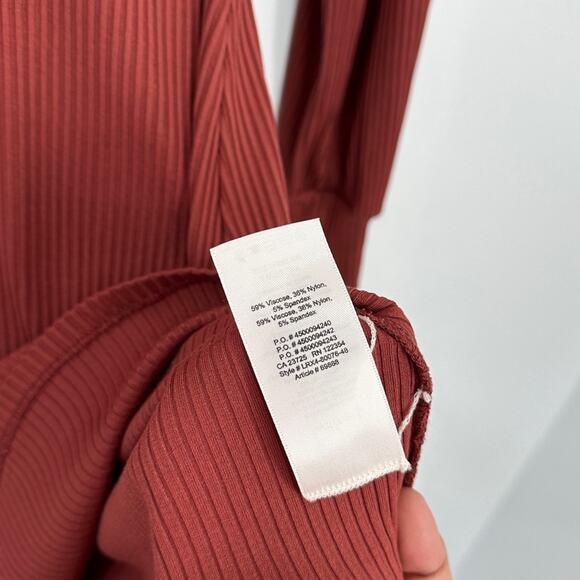 Aritzia Wilfred Jeanne Dress in Cider Gold size XS - Picture 7 of 7